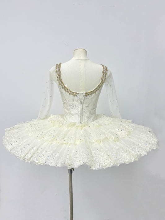 Classical Ivory Gold Tutu