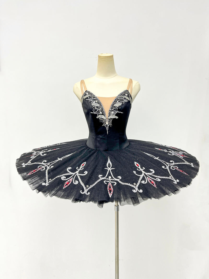 Black Silver Ruby Classical Tutu