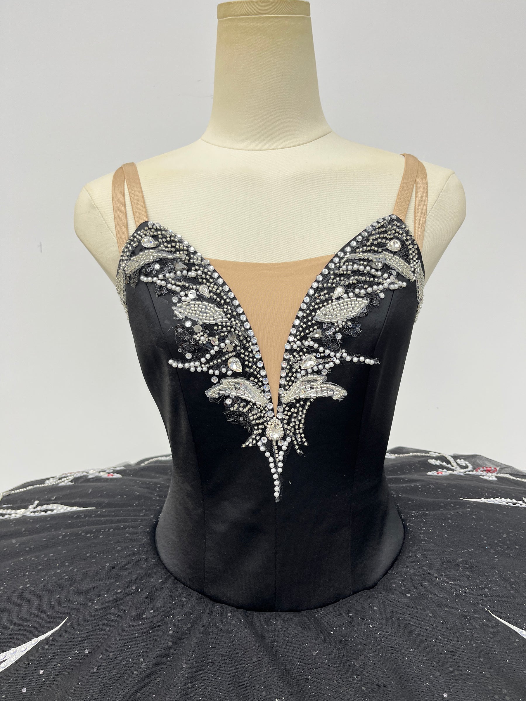 Black Silver Ruby Classical Tutu