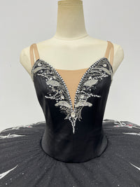 Black Silver Ruby Classical Tutu