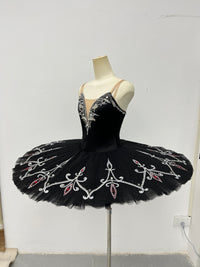 Black Silver Ruby Classical Tutu