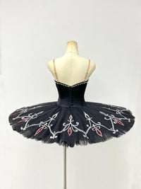 Black Silver Ruby Classical Tutu