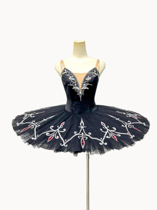 Black Silver Ruby Classical Tutu
