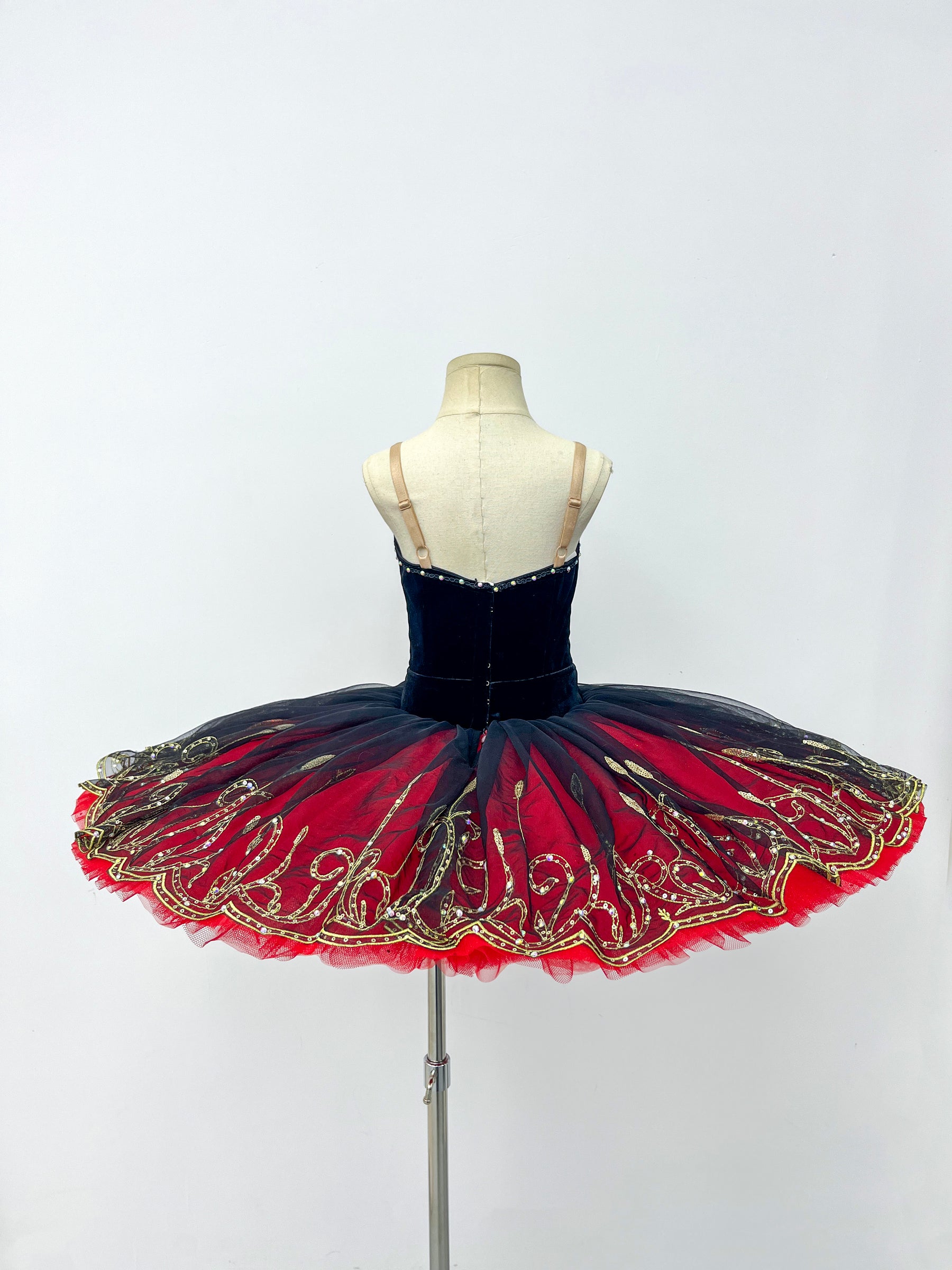 Black Ruby Flame Classical Tutu