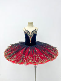 Black Ruby Flame Classical Tutu