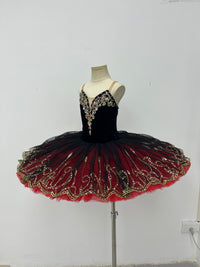 Black Ruby Flame Classical Tutu