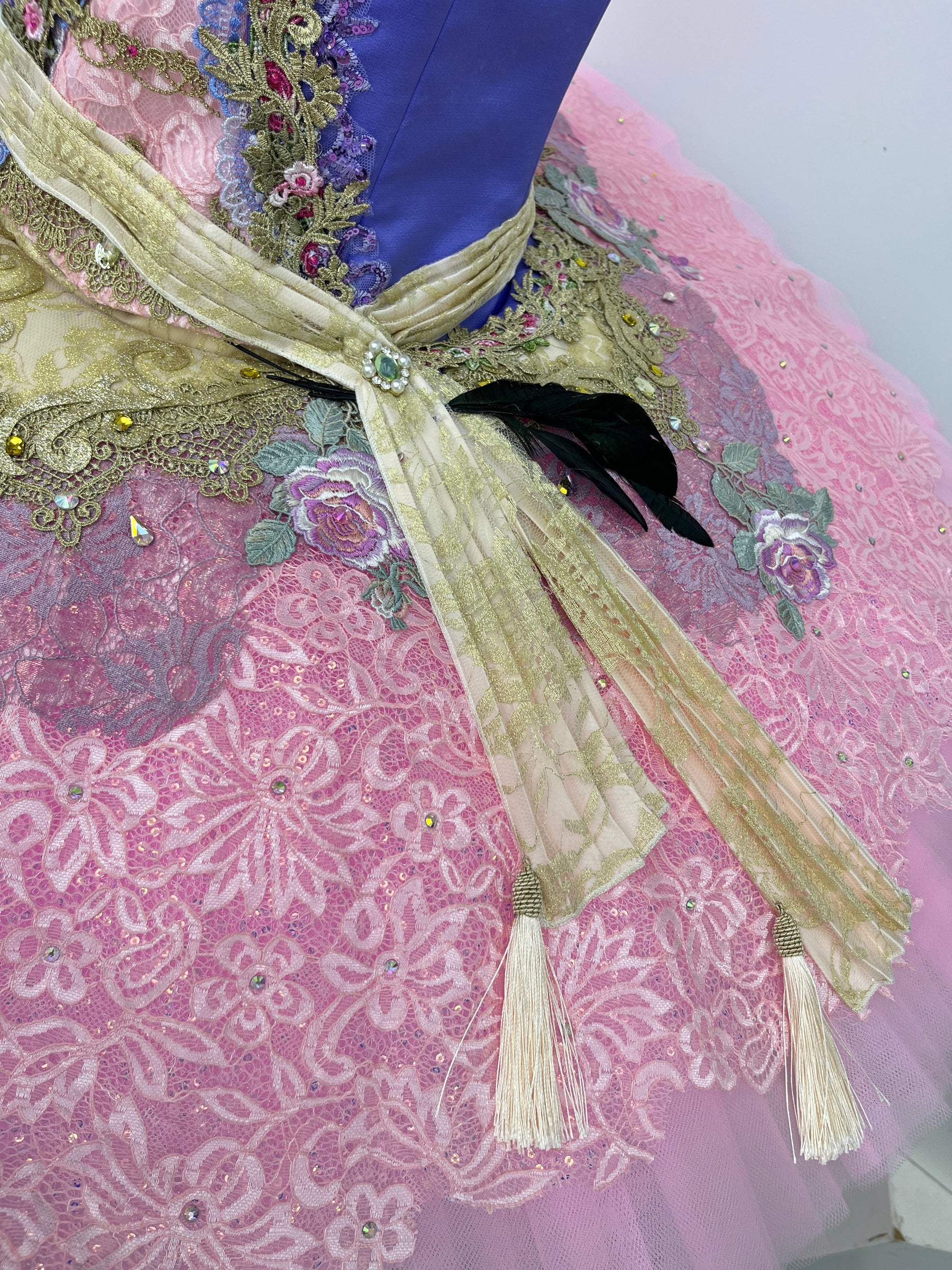 Pink Violet Garden Classical Tutu