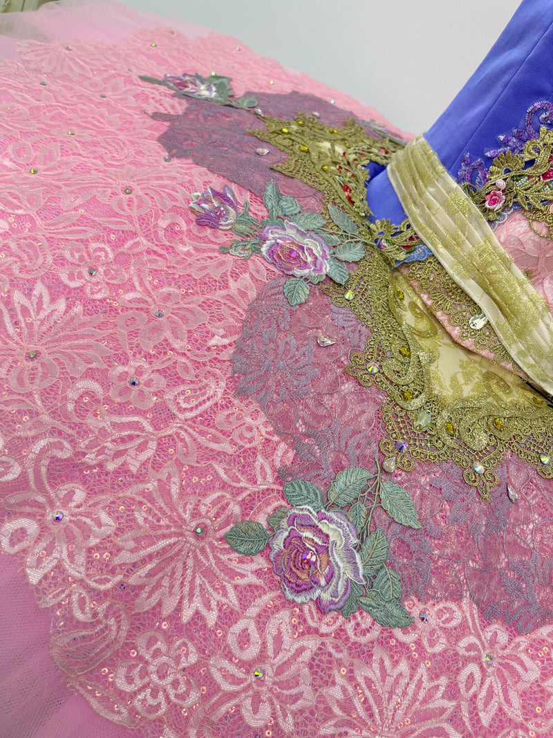 Pink Violet Garden Classical Tutu