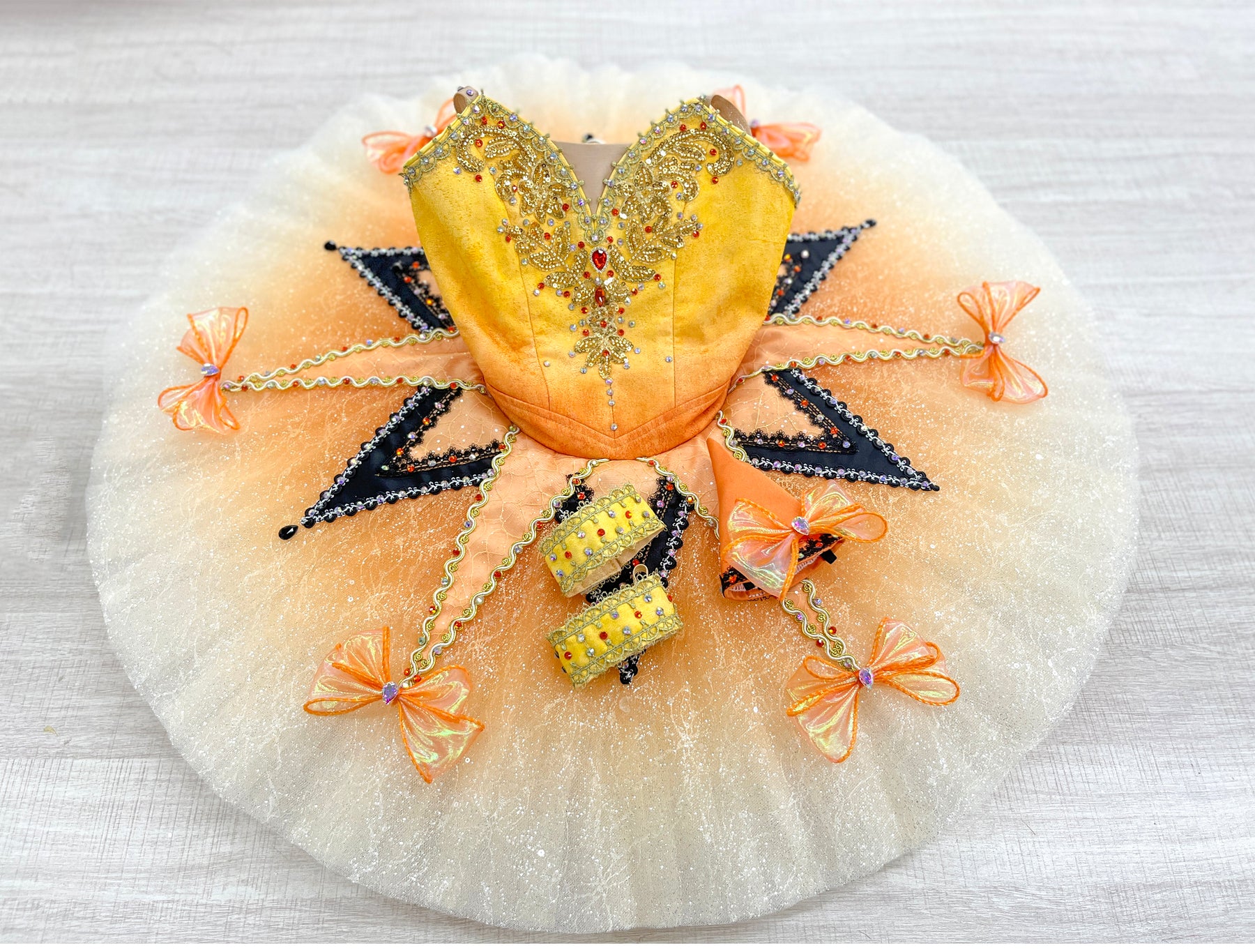 Golden Sunburst Classical Tutu