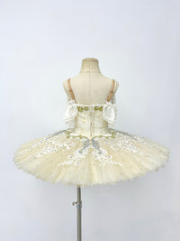 Ivory Gold Lace Classical Tutu