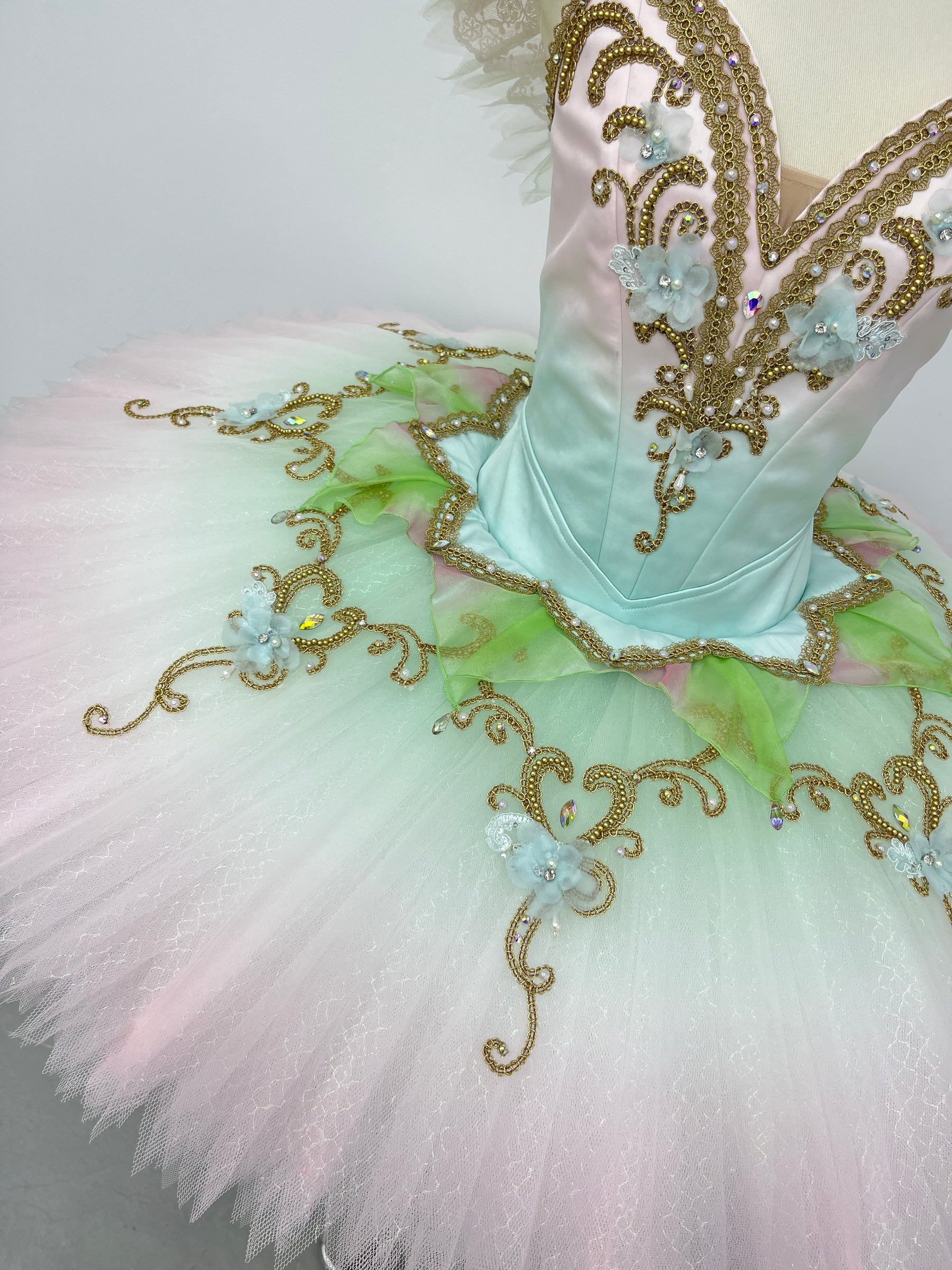 Mint Blush Gilded Classical Tutu