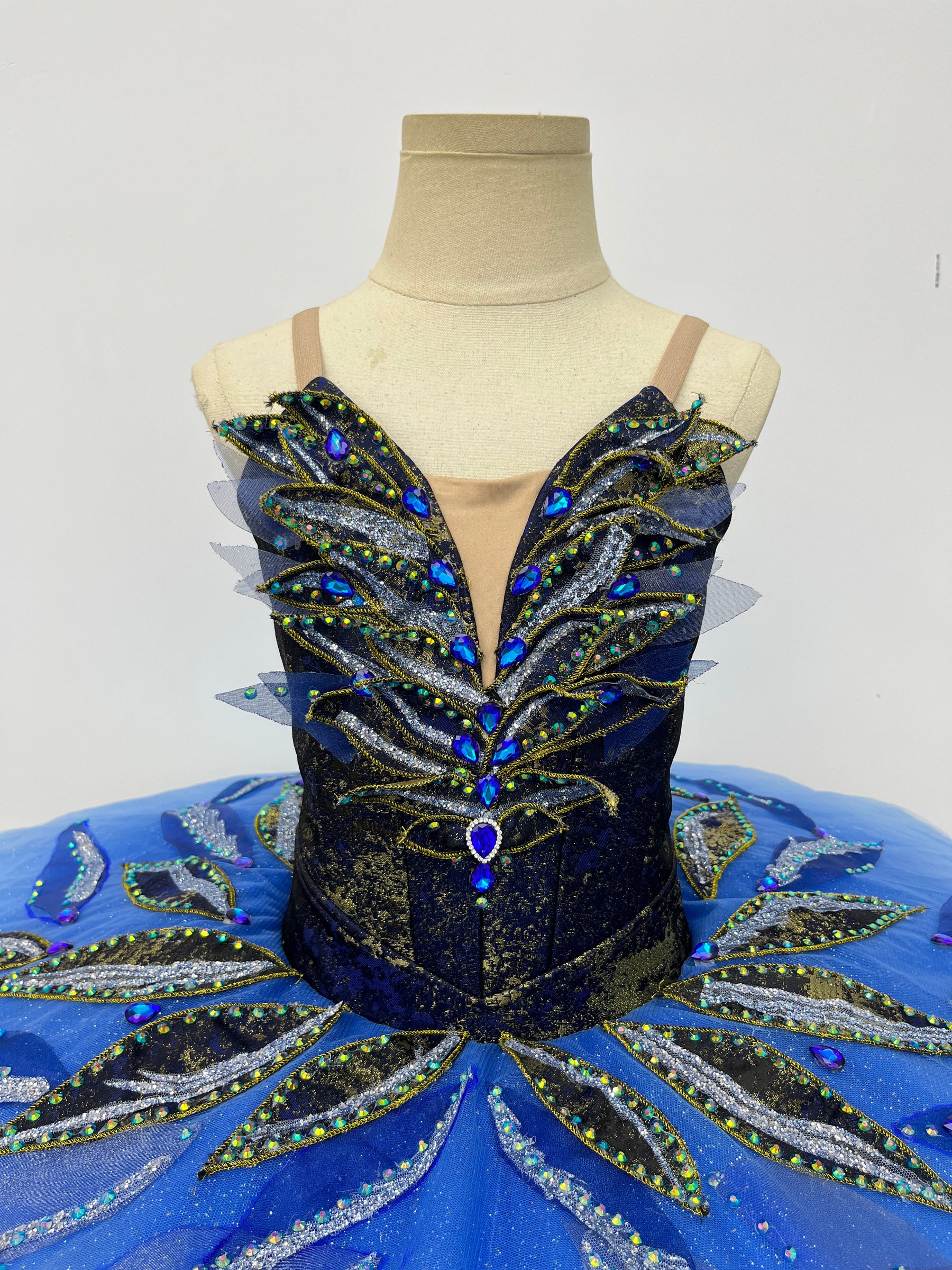 Sapphire Black Feather Classical Tutu