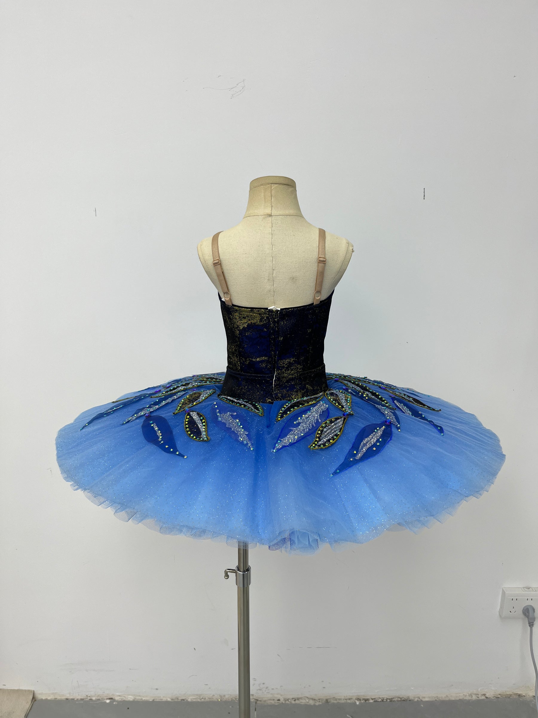 Sapphire Black Feather Classical Tutu