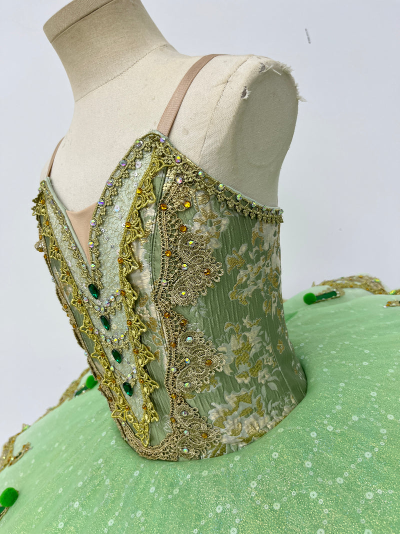 Emerald Champagne Jewel Classical Tutu