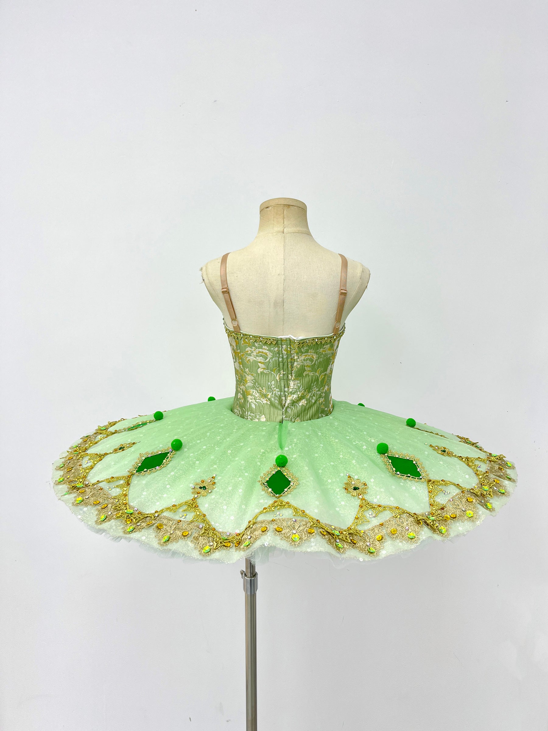 Emerald Champagne Jewel Classical Tutu