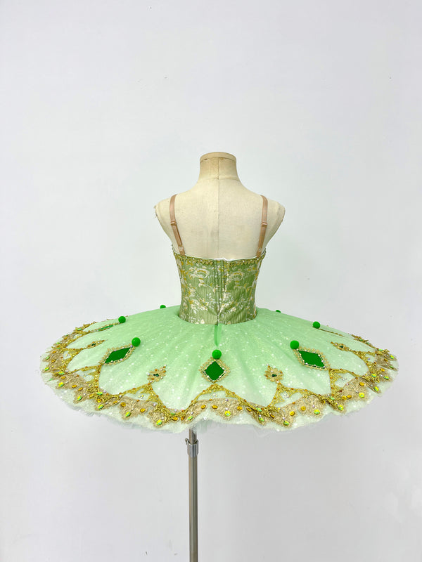 Emerald Champagne Jewel Classical Tutu
