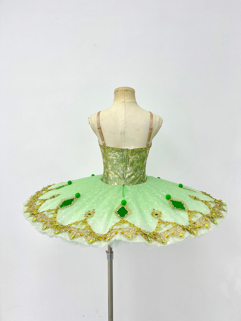 Emerald Champagne Jewel Classical Tutu