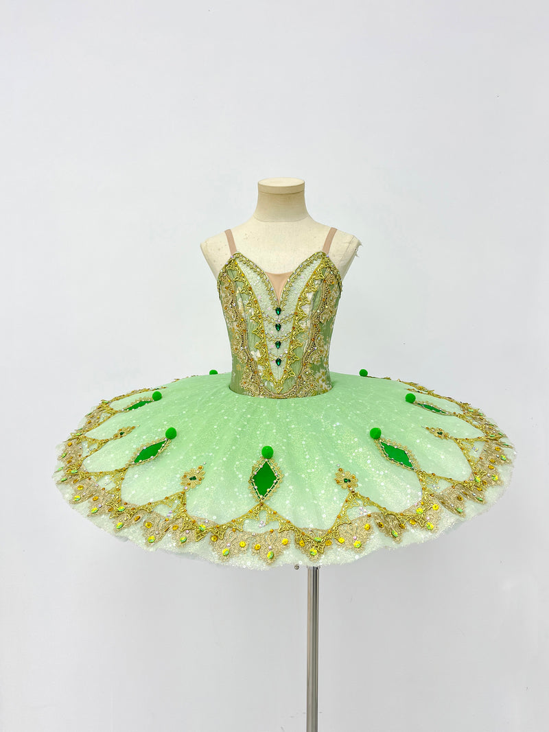 Emerald Champagne Jewel Classical Tutu
