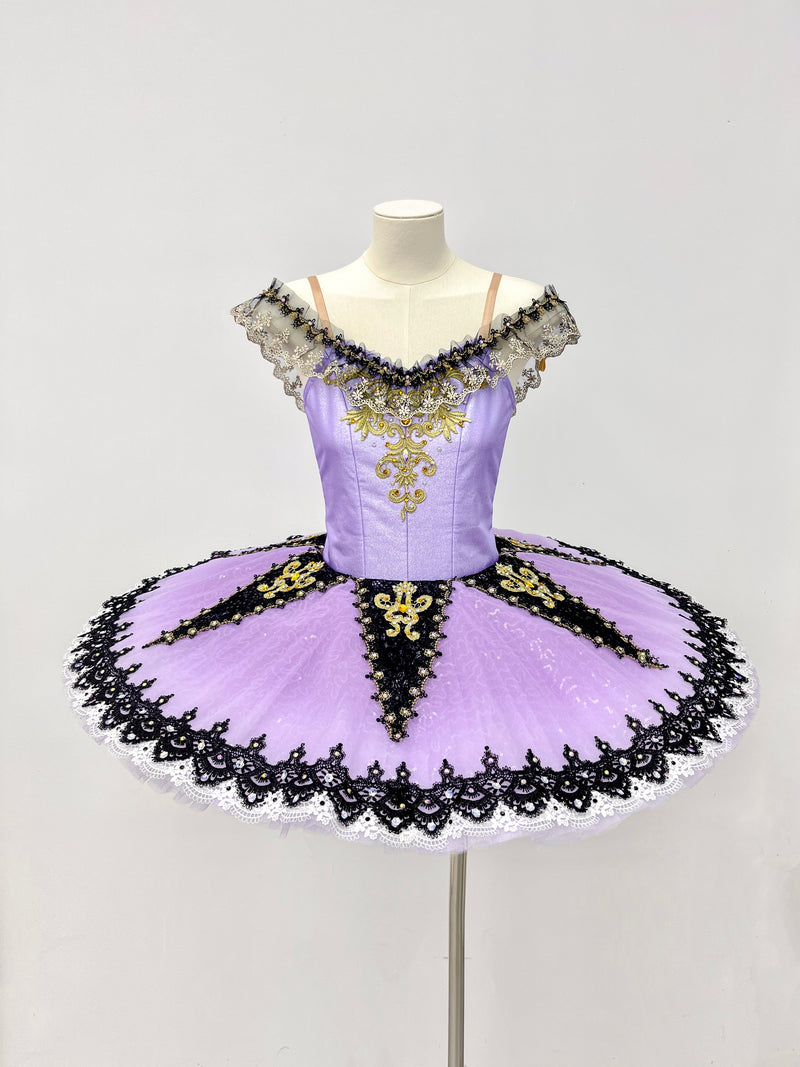 Lavender Black Lace Classical Tutu