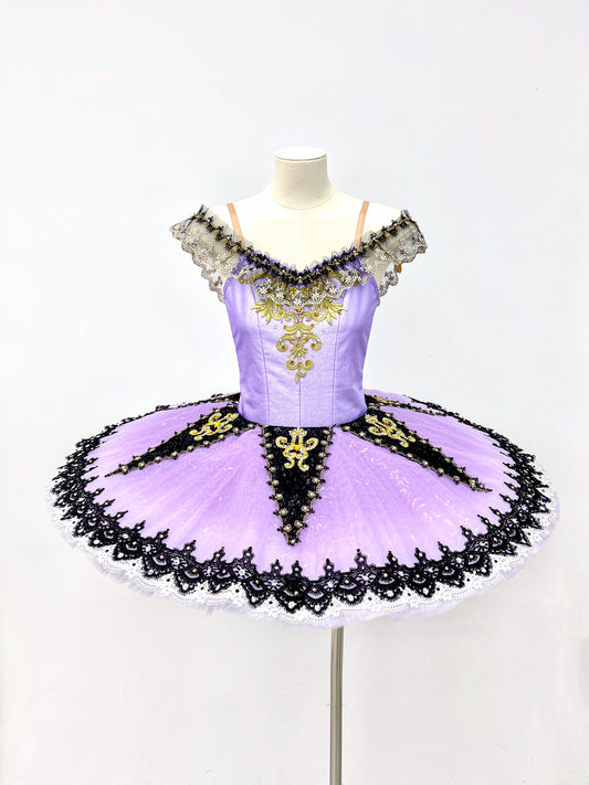 Lavender Black Lace Classical Tutu