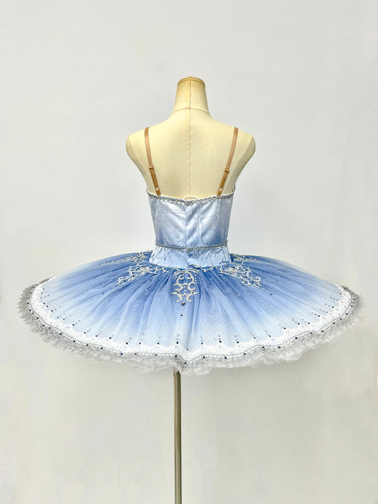 Classical Ice Blue Silver Tutu