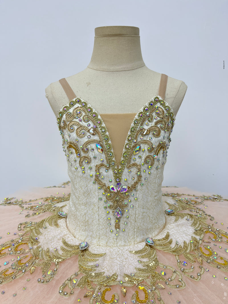 Ivory Champagne Gilded Classical Tutu