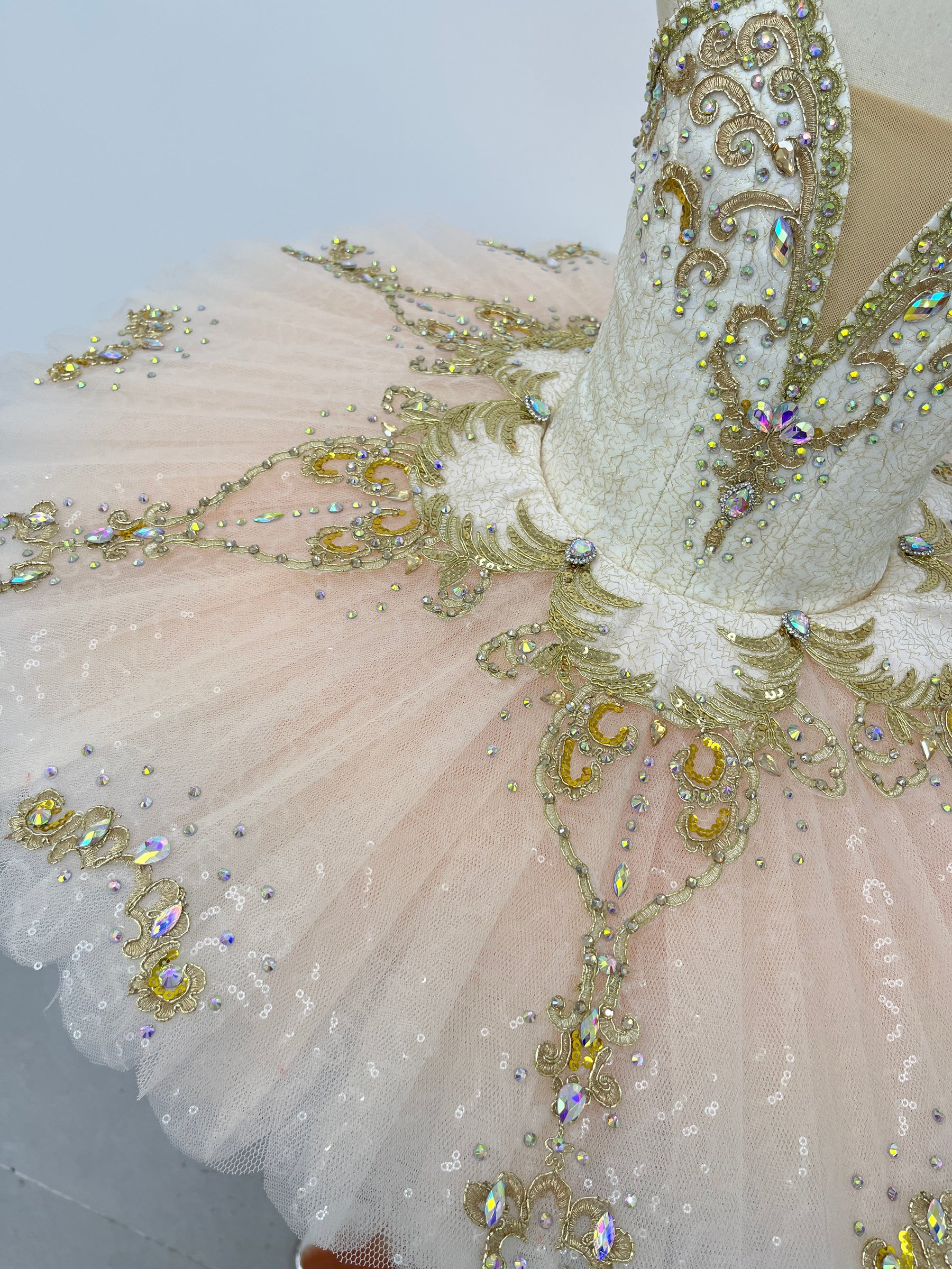 Ivory Champagne Gilded Classical Tutu