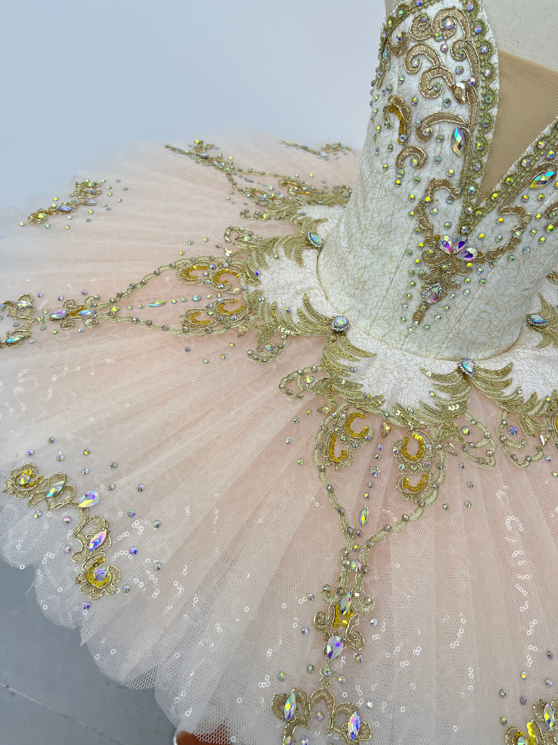 Ivory Champagne Gilded Classical Tutu
