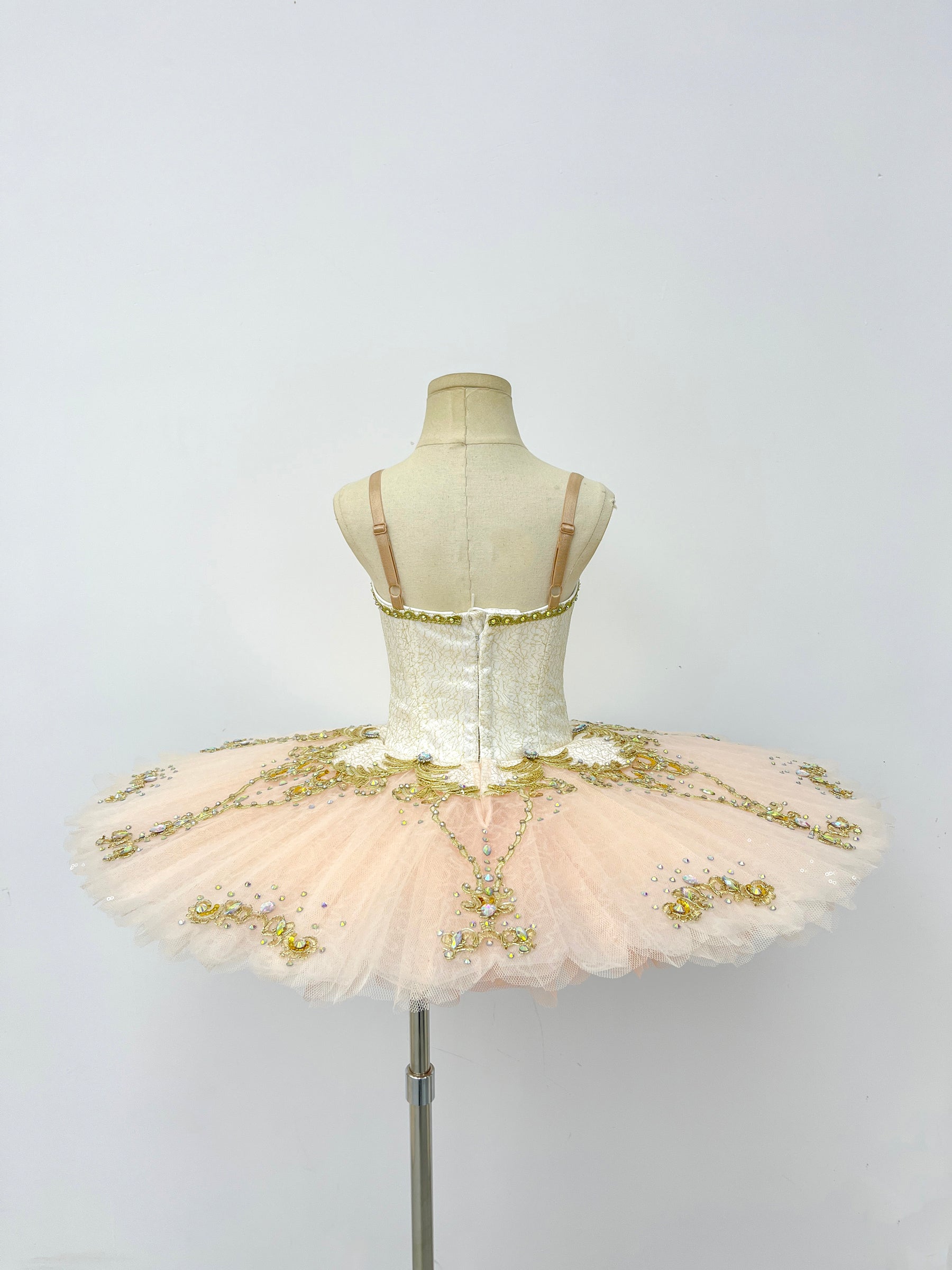 Ivory Champagne Gilded Classical Tutu