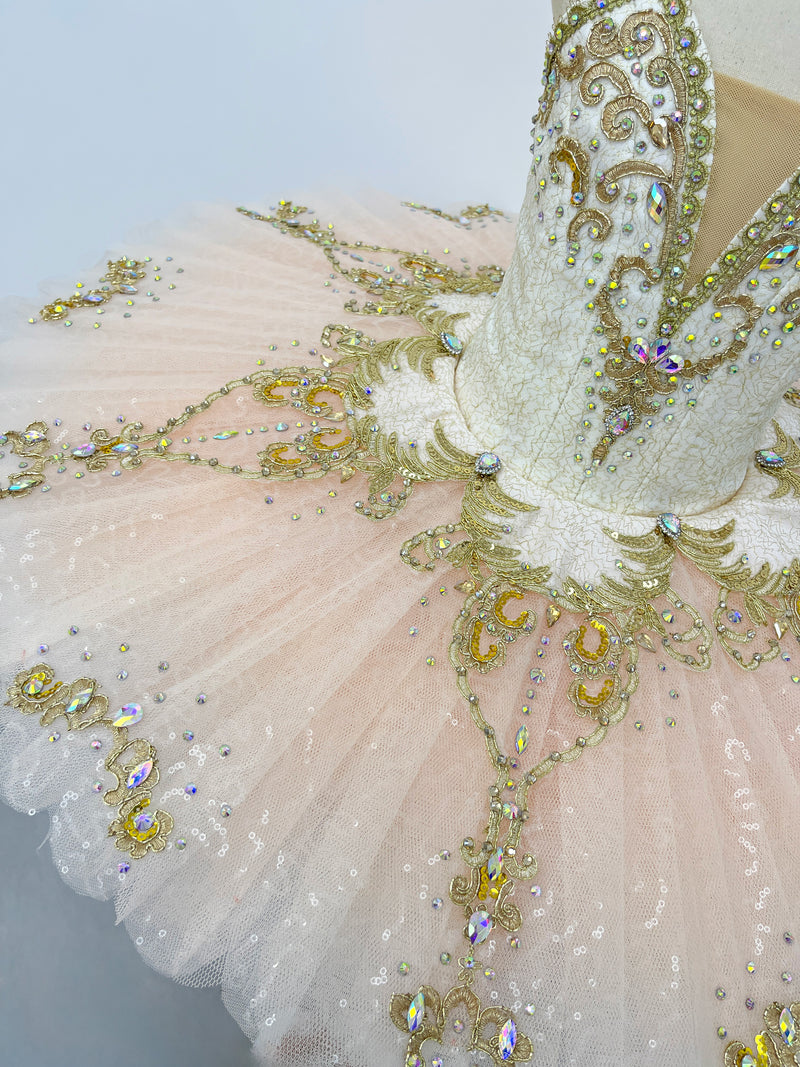 Classical Ivory Gilded Tutu