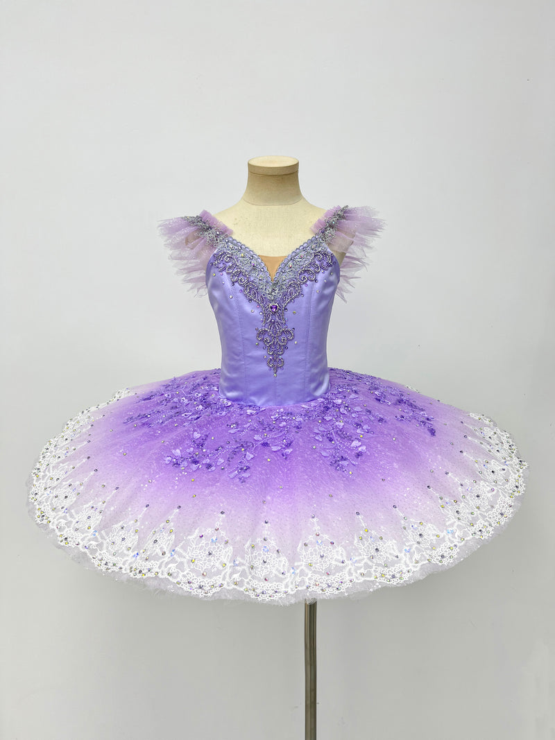 Lavender Feather Crystal Classical Tutu