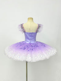 Lavender Feather Crystal Classical Tutu