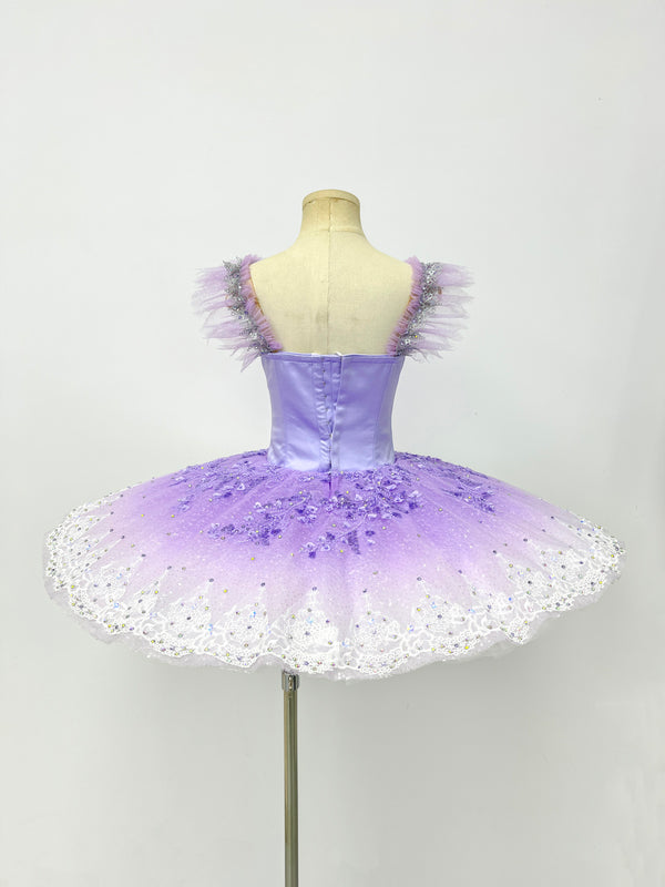 Lavender Feather Crystal Classical Tutu