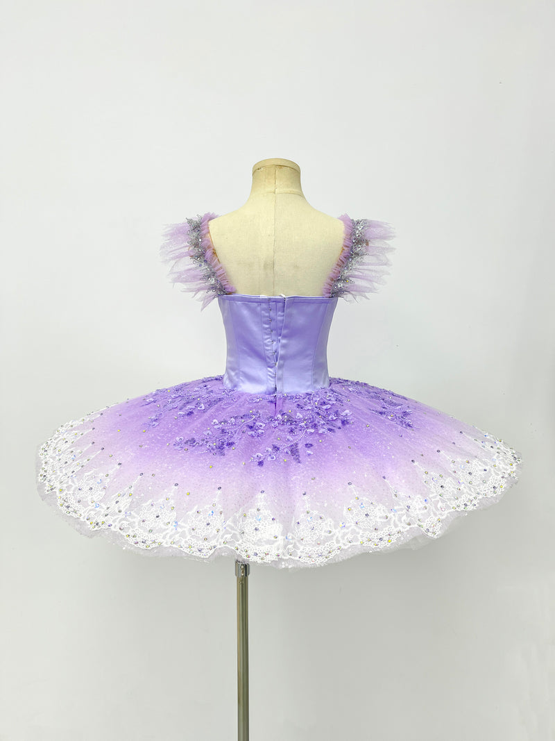 Lavender Feather Crystal Classical Tutu