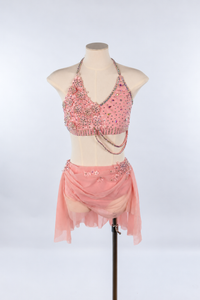 Blush Chiffon Two Piece Lyrical Costume
