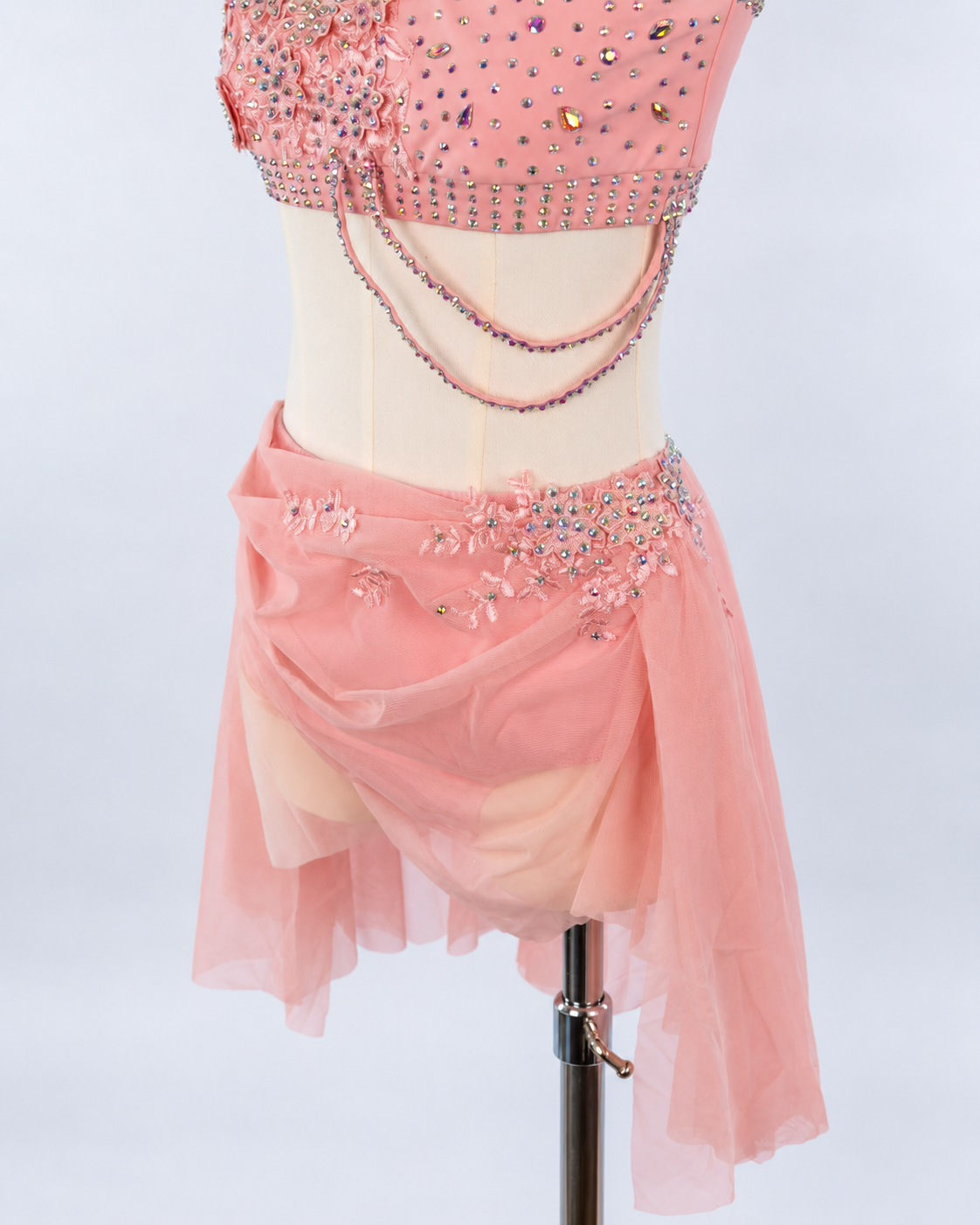 Blush Chiffon Two Piece Lyrical Costume