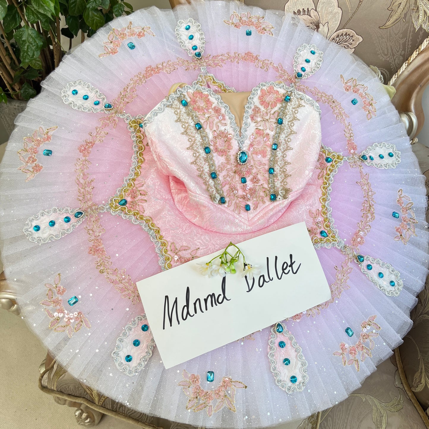 Professional Ballet Tutu Dress for Performances - MDT0295