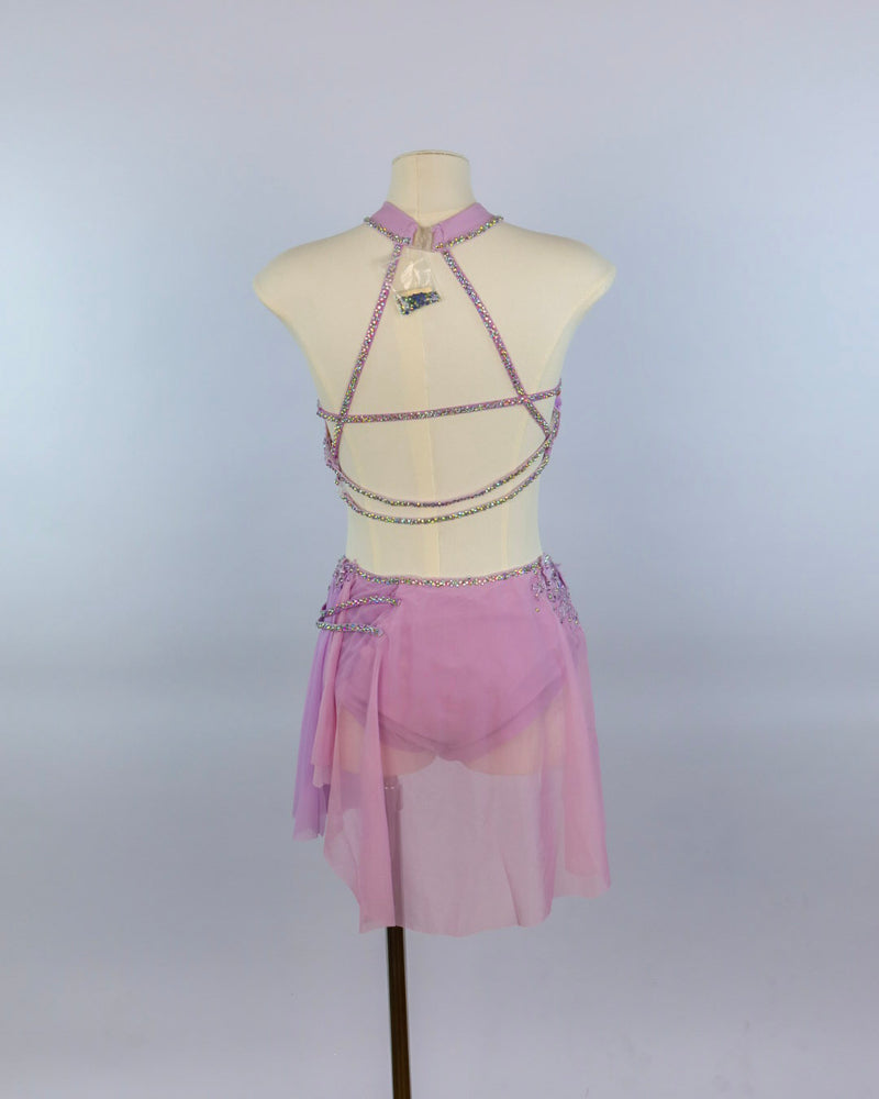 Lilac Beaded Two Piece Lyrical Costume