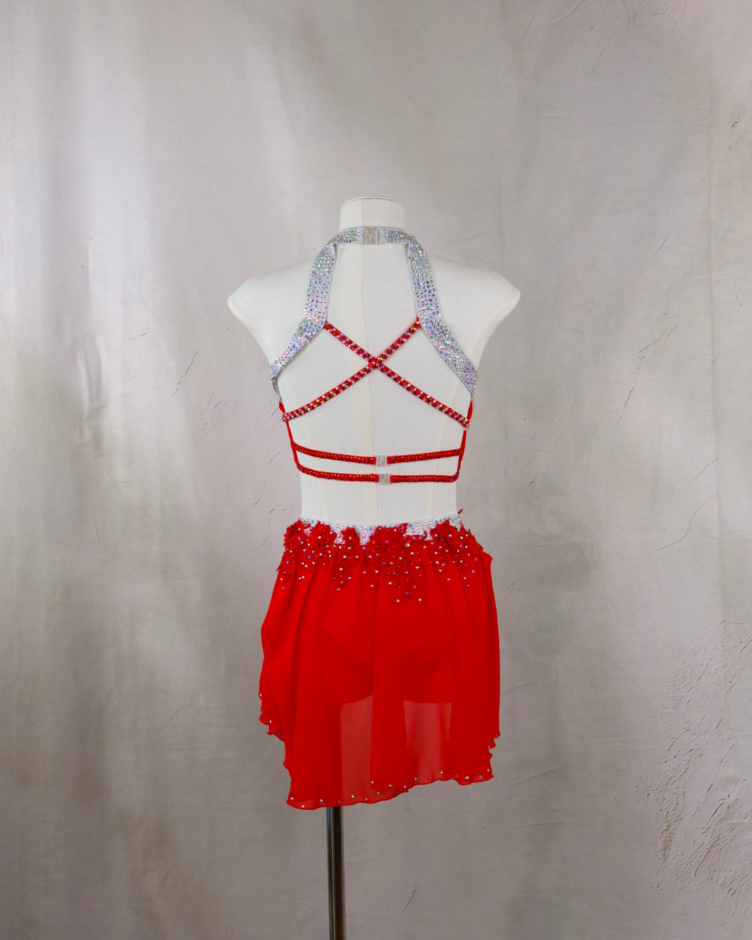 Ruby Sequin Two Piece Lyrical Costume