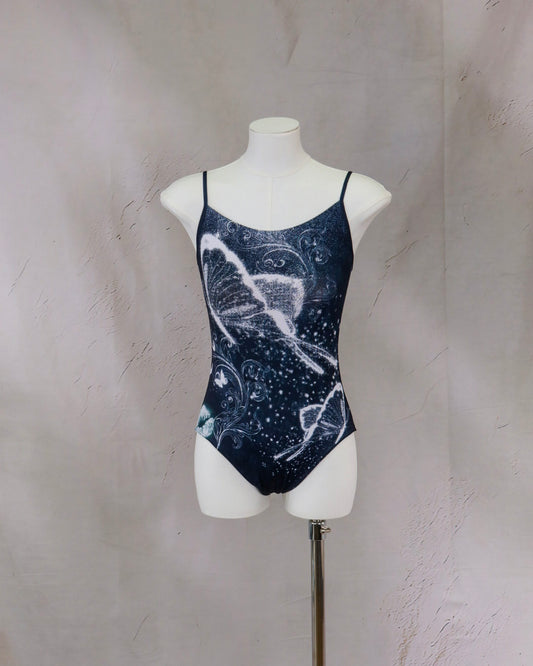 Butterfly Print Leotard