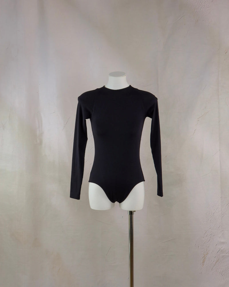 Long Sleeve Open Back Leotard