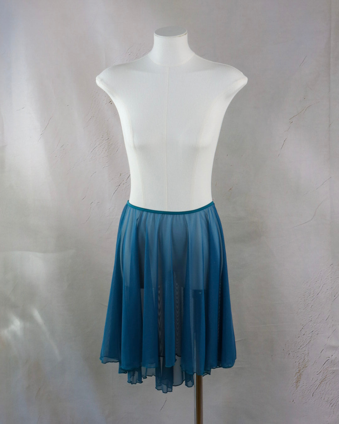 Long Mesh Ballet Skirt