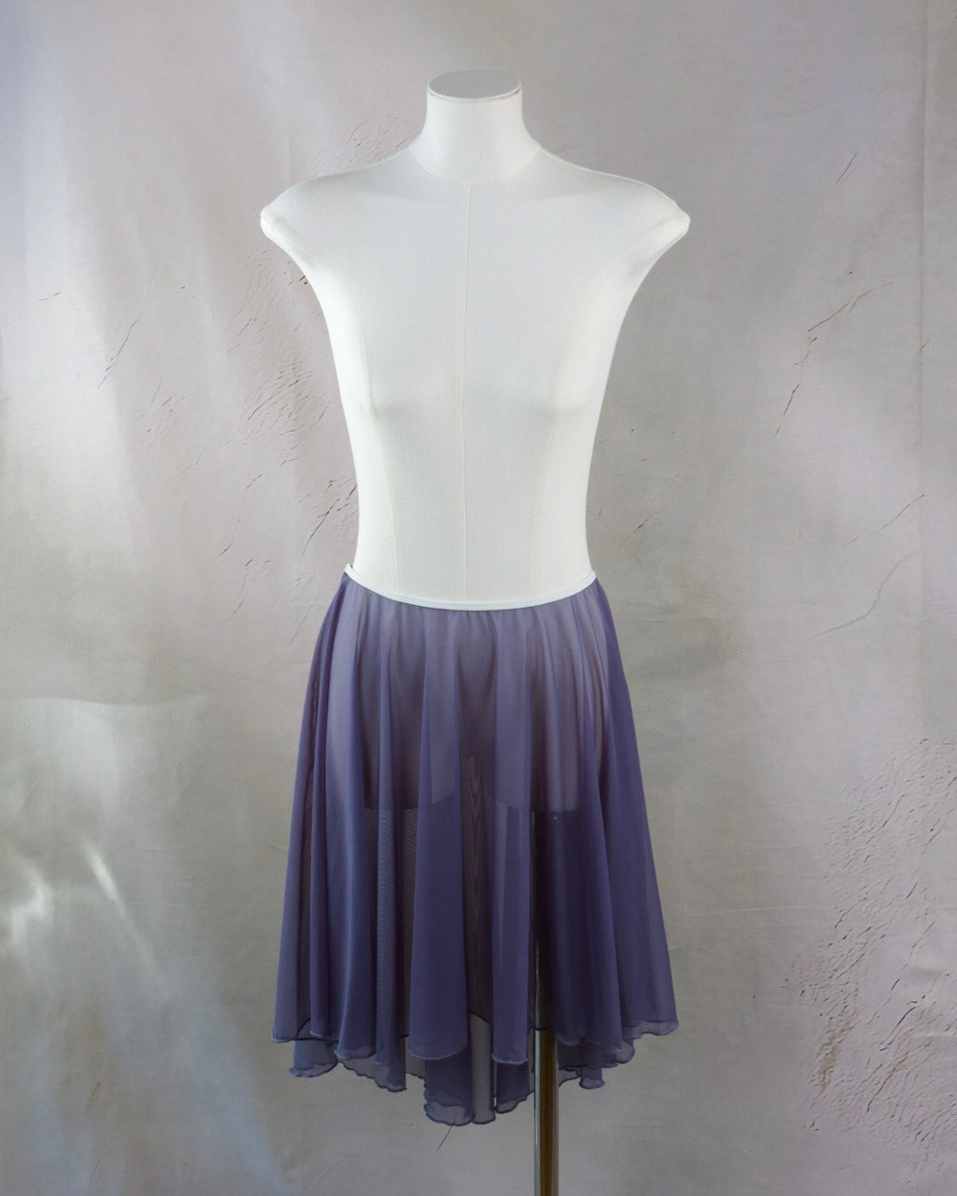 Long Mesh Ballet Skirt