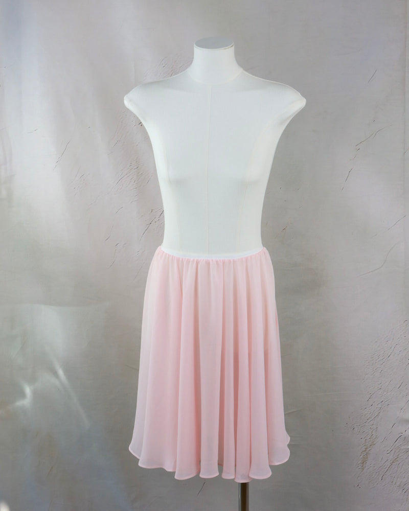 Long Mesh Ballet Skirt