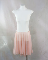Long Mesh Ballet Skirt