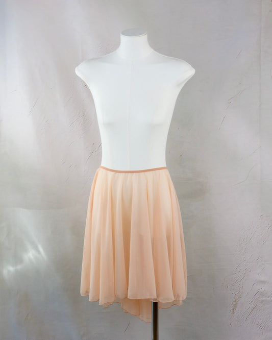 Long Mesh Ballet Skirt