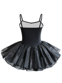 Girls Sequin Cami Ballet Leotard Tutu Dress-TM034