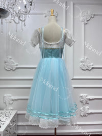 Blue Romantic Ballet Tutu: Coppelia, Giselle - Custom Made