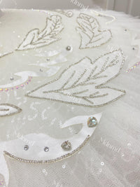 Handmade White Swan Lake Ballet Tutu: Custom Dance Costume
