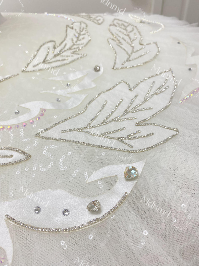 Handmade White Swan Lake Ballet Tutu: Custom Dance Costume